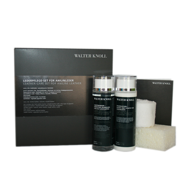 Walter Knoll leather care set for aniline leather