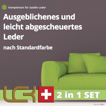 Auffrischungs-Set Standard gegen Ausbleichungen auf Saddle-Leder