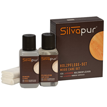 SILVAPUR Holzpflege Set für lackierte Holzoberflächen