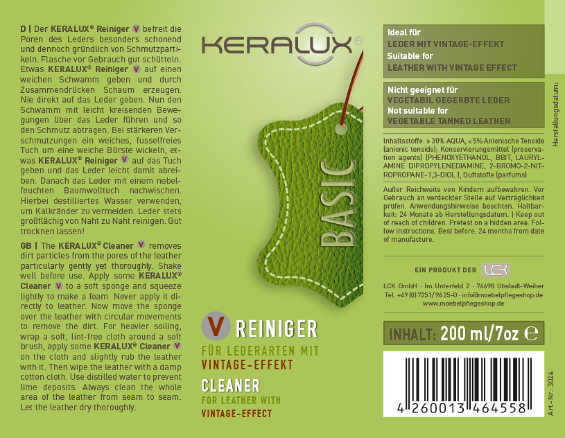 KERALUX® Reiniger V 2