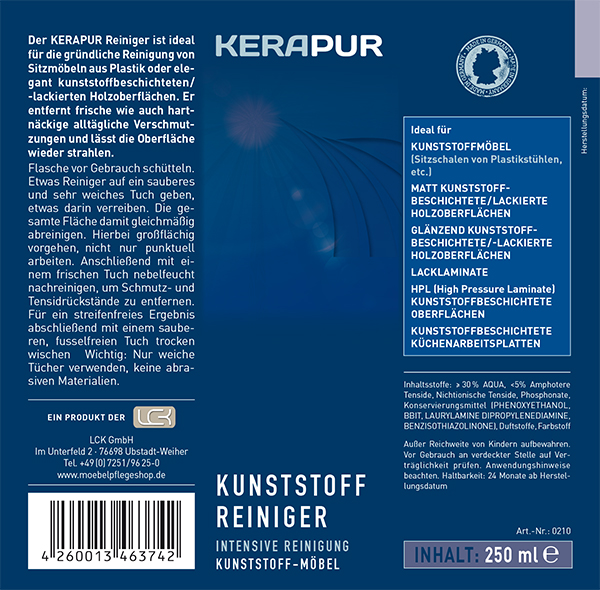 KERAPUR® Kunststoff Reiniger 2