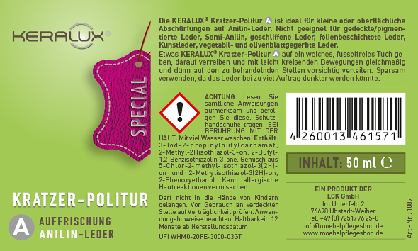KERALUX® Kratzer-Politur A 2