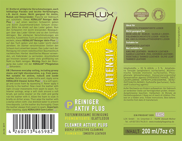 KERALUX® Reinigungs-Set Aktiv Plus P 10