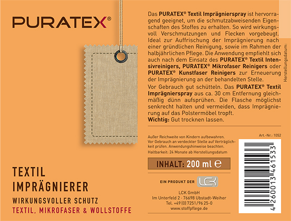 PURATEX® Care Set for textile upholstery 4