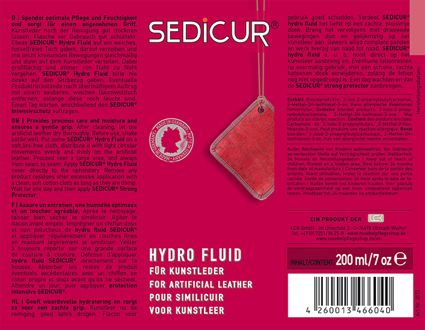 SEDICUR® Care Set for artificial leather 2