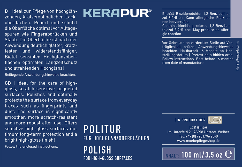 KERALUX® Cleaner V 2