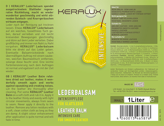 KERALUX® Lederbalsam 1L 2
