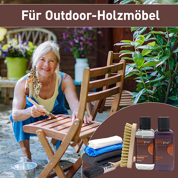 SILVAPUR® Wood Care Set outdoor 6
