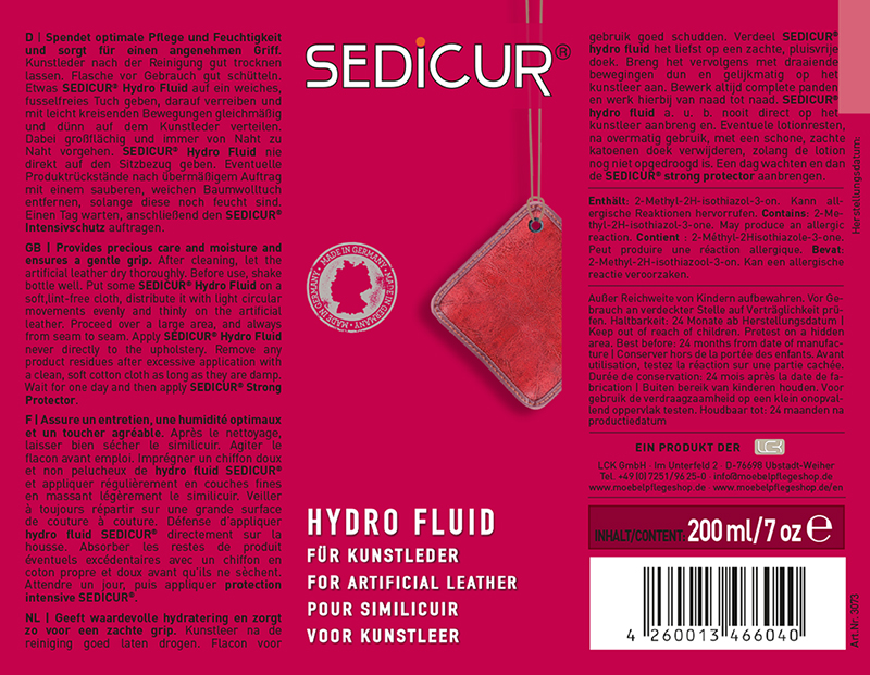SEDICUR® Kunstleder Pflege-Set 3